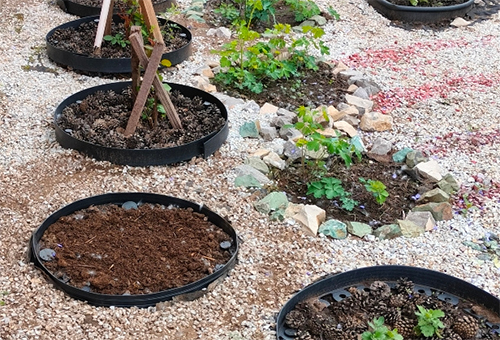 Бордюр садовый пластиковый Длина 10 метров высота 38 мм + 30 якорей - фото 4