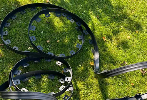 Бордюр садовый пластиковый Длина 10 метров высота 38 мм + 30 якорей - фото 5